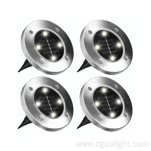 GardenLighting 4 LED Solar Powered Lawn Lights